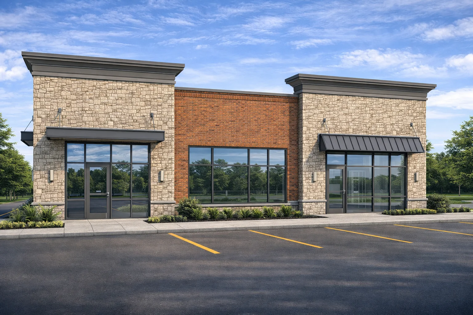 Fountains of Macomb (New Construction) - Retail for lease in 47178 Hayes Rd, Macomb, MI 48044